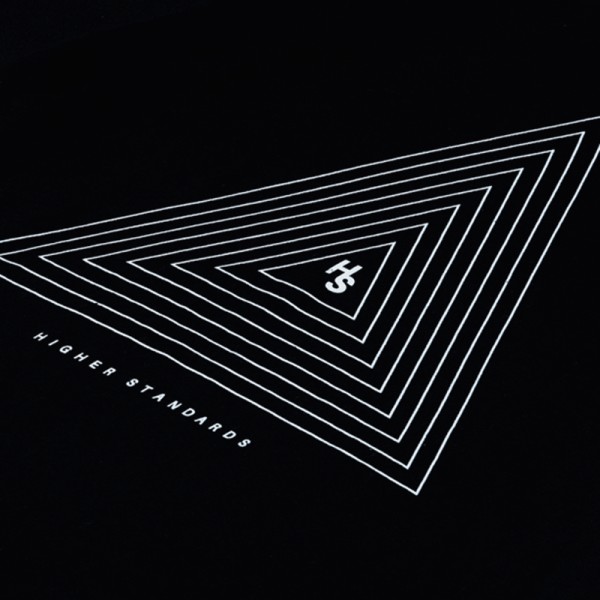 Higher Standards T-Shirt - Concentric Triangle