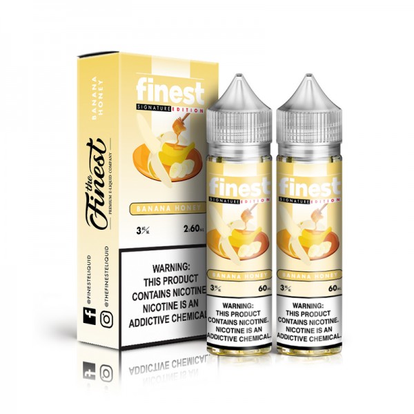 The Finest Banana Honey 2x 60ml Vape Juice