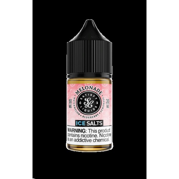 Satisfy E-Liquids Melonade On Ice 30ml Nic Salt Vape Juice