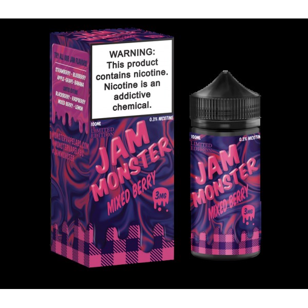 Jam Monster Mixed Berry 100ml Vape Juice